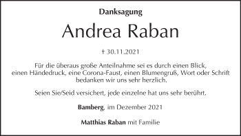 Anzeige von Andrea Raban von MGO