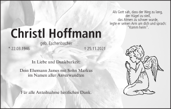 Anzeige von Christi Hoffmann von MGO