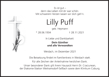 Anzeige von Lilly Puff von MGO