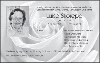 Anzeige von Luise Skorepa von MGO