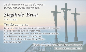 Anzeige von Sieglinde Brust von MGO