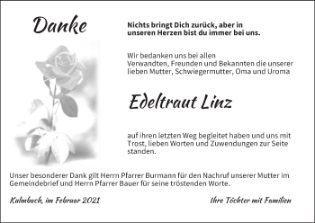 Anzeige von Edeltraut Linz von MGO