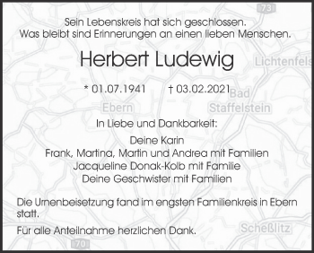 Anzeige von Herbert Ludewig von MGO