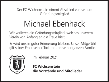Anzeige von Michael Ebenhack von MGO