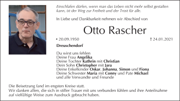Anzeige von Otto Rascher von MGO