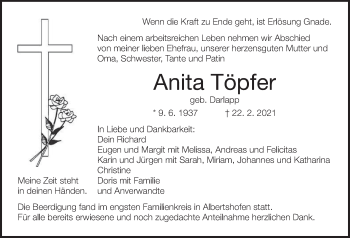 Anzeige von Anita Töpfer von MGO