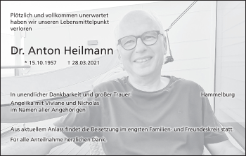 Anzeige von Anton Heilmann von MGO