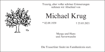 Anzeige von Michael Krug von MGO