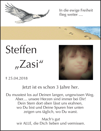 Anzeige von Steffen Zasworka von MGO