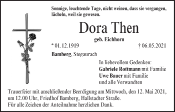 Anzeige von Dora Then von MGO