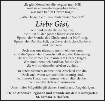 Anzeige von Gisi  von MGO