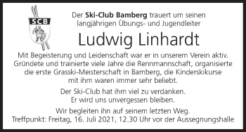 Anzeige von Ludwig Linhardt von MGO