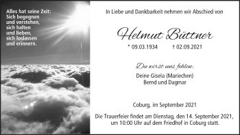 Anzeige von Helmut Büttner von MGO