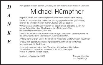 Anzeige von Michael Hümpfner von MGO