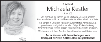 Anzeige von Michaela Kestler von MGO