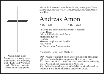 Anzeige von Andreas Amon von MGO