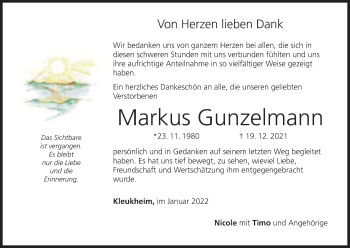 Anzeige von Markus Gunzelmann von MGO