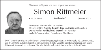 Anzeige von Simon Rittmeier von MGO