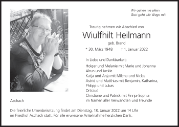 Anzeige von Wiulfhilt Heilmann von MGO