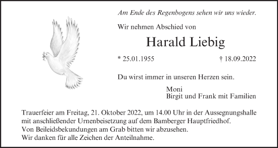Anzeige von Harald Liebig von MGO