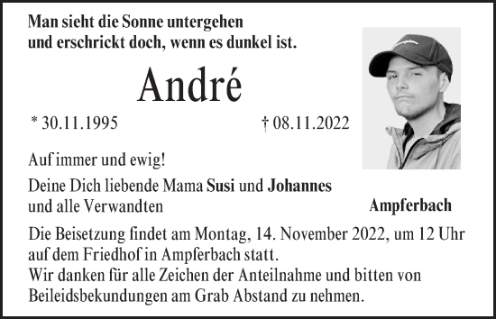 Anzeige von Andre  von MGO