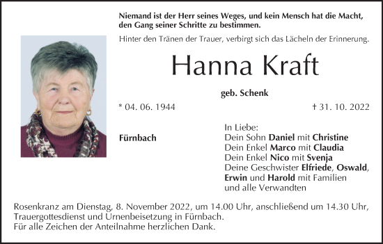 Anzeige von Hanna Kraft von MGO