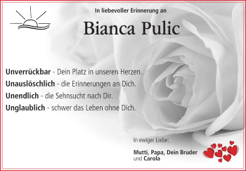 Anzeige von Bianca Pulic von MGO