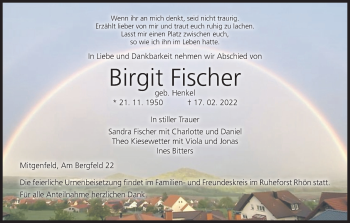 Anzeige von Birgit Fischer von MGO