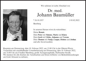 Anzeige von Johann Baumüller von MGO