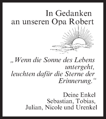 Anzeige von Robert  von MGO