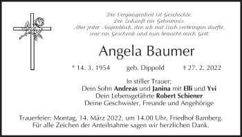 Anzeige von Angela Baumer von MGO