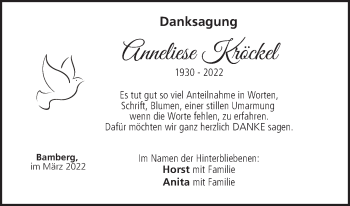 Anzeige von Anneliese Kröckel von MGO