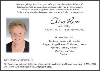 Anzeige von Elise Rott von MGO