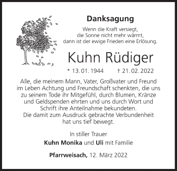 Anzeige von Kuhn Rüdiger von MGO