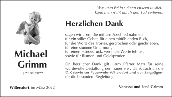 Anzeige von Michael Grimm von MGO