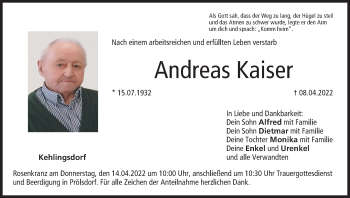 Anzeige von Andreas Kaiser von MGO