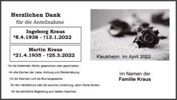 Anzeige von Martin Kraus von MGO