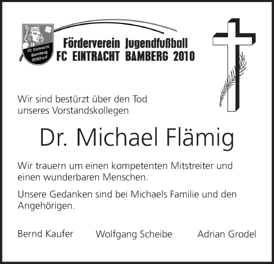 Anzeige von Michael Flämig von MGO
