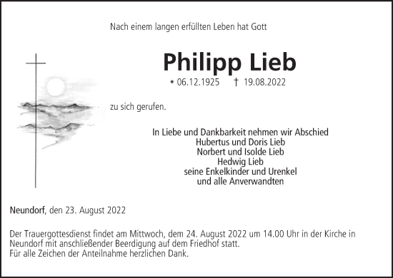 Anzeige von Philipp Lieb von MGO