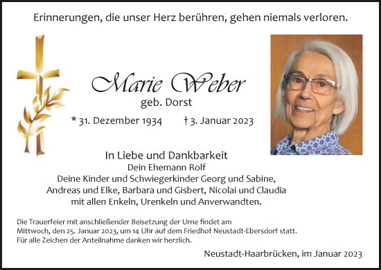 Anzeige von Marie Weber von MGO