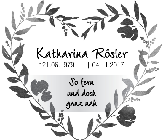Anzeige von Katharina Rösler von MGO