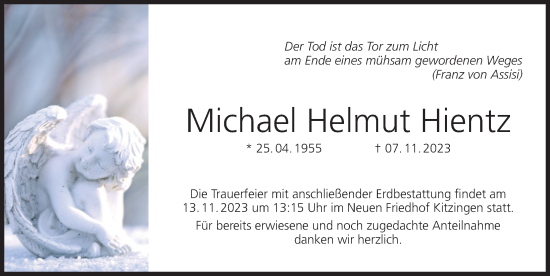 Anzeige von Michael  Hientz von MGO