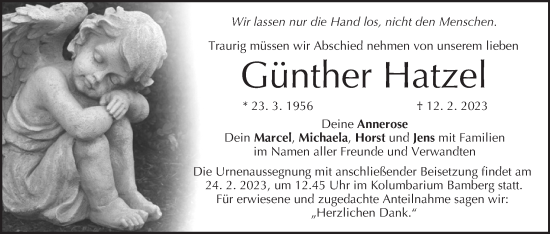 Anzeige von Günther Hatzel von MGO