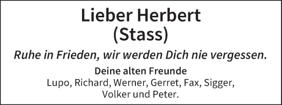 Anzeige von Herbert  von MGO