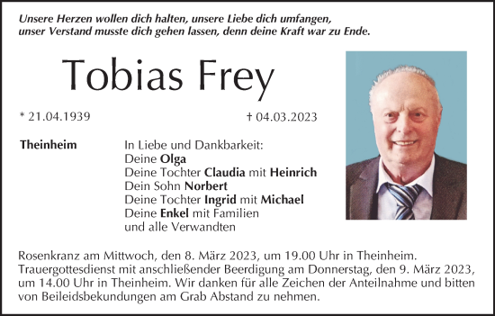 Anzeige von Tobias Frey von MGO