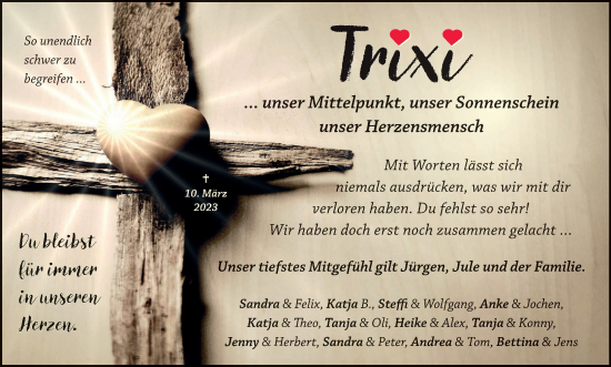 Anzeige von Trixi  von MGO