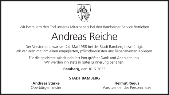 Anzeige von Andreas Reiche von MGO
