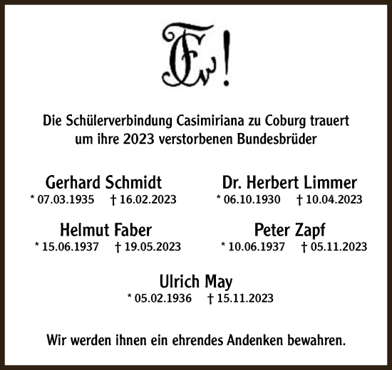 Anzeige von Trauertafel vom 17.02.2024 von MGO