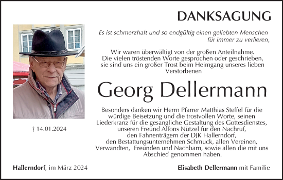 Anzeige von Georg Dellermann von MGO