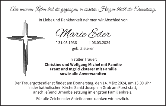 Anzeige von Marie Eder von MGO